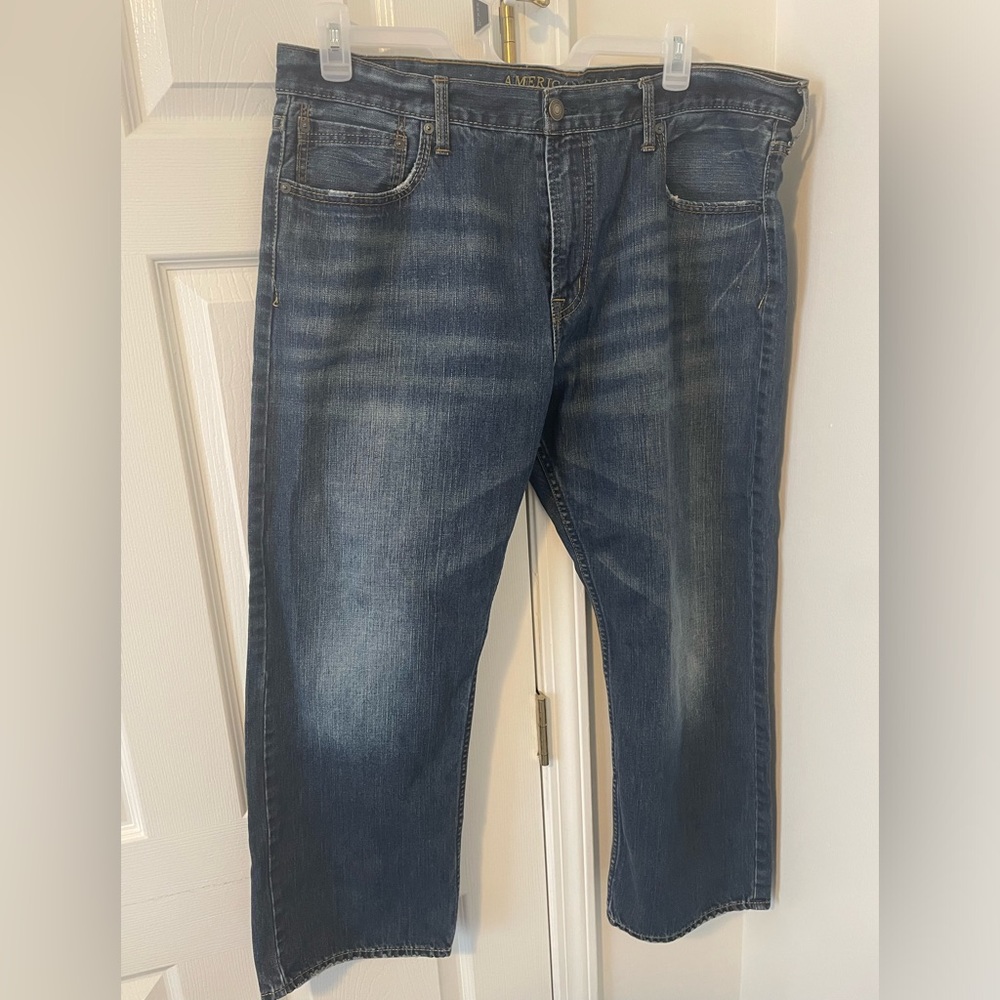 American Eagle Men’s Denim Blue Jeans Size 40